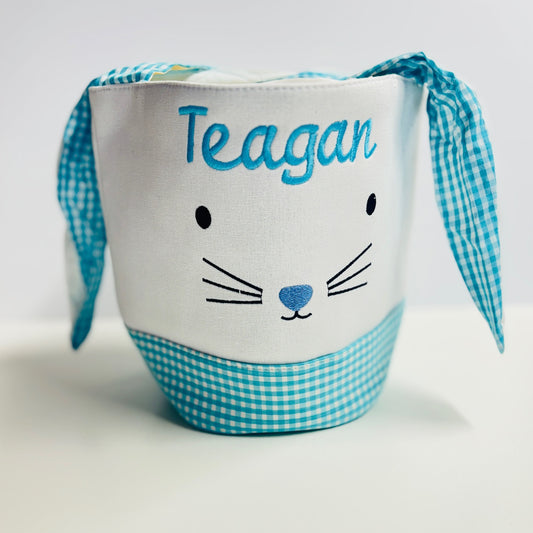 Easter Baskets with Embroidered Custom Name