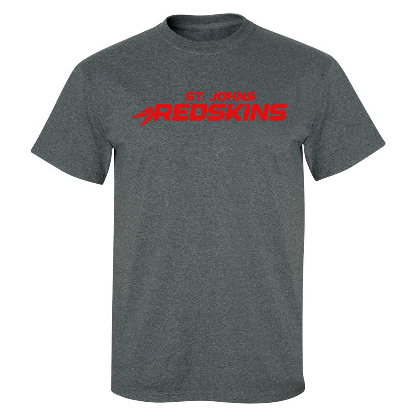 St. Johns Redskins Feather - ADULT