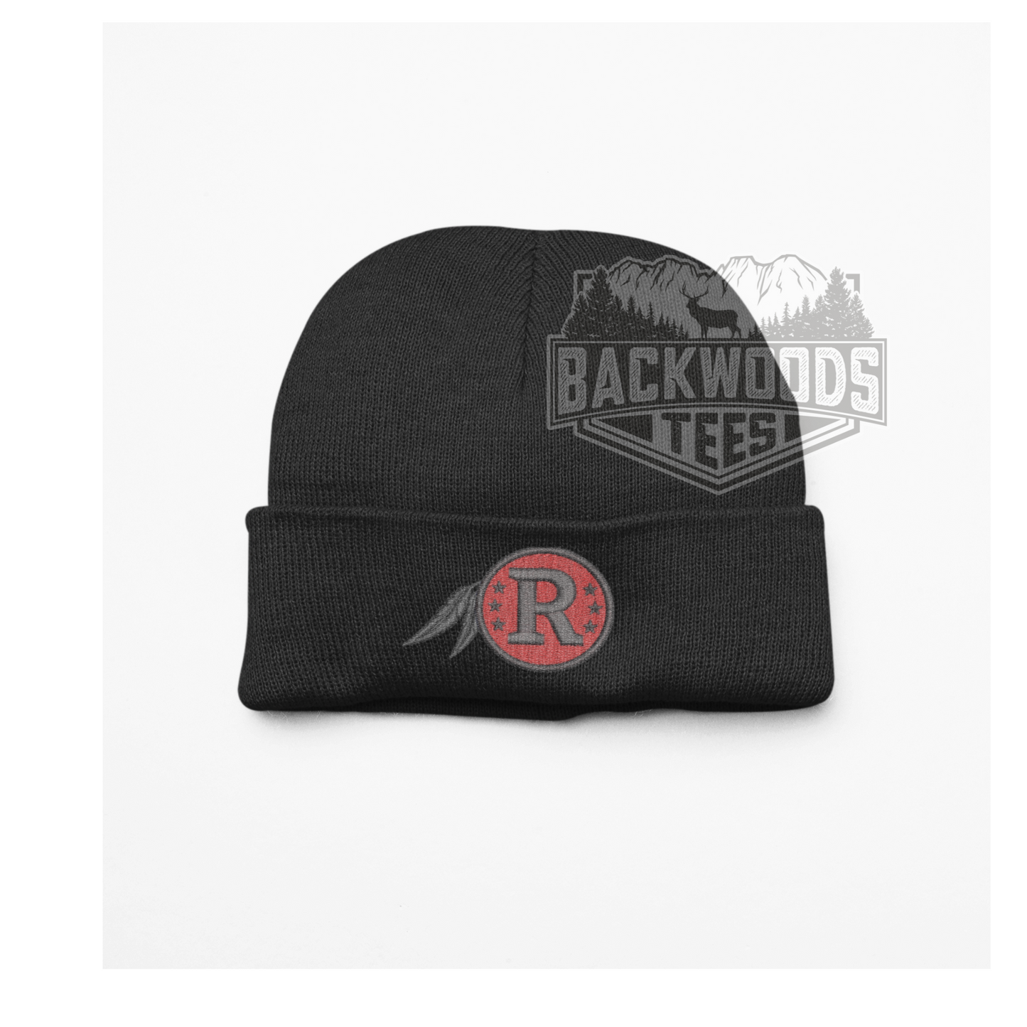 Redskins w/feather Beanie