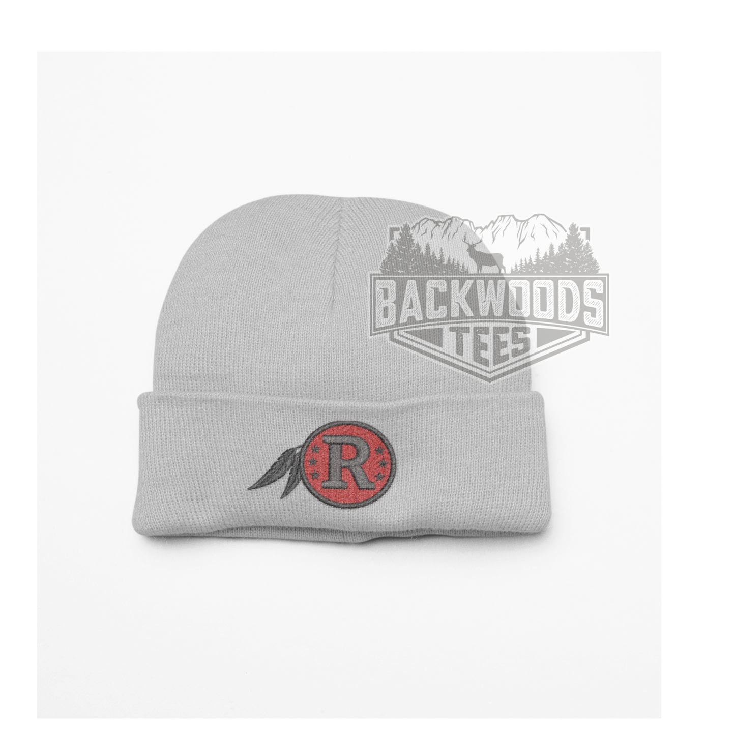 Redskins w/feather Beanie