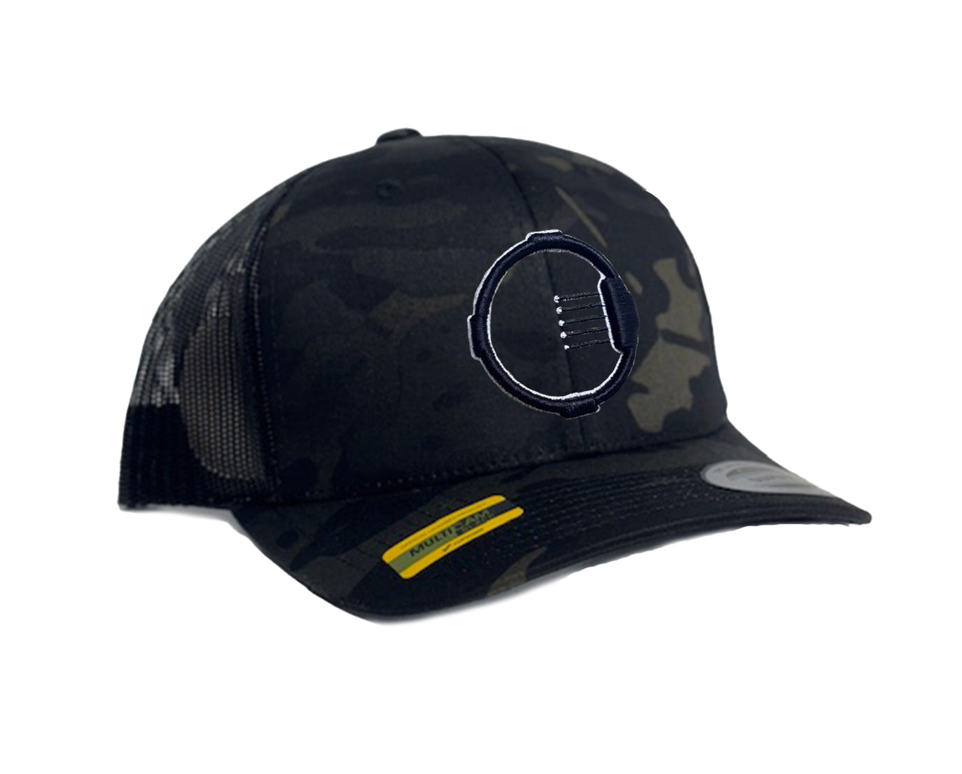 5 Pin Archery Sight Hat 3D Regular Brim Trucker Hat