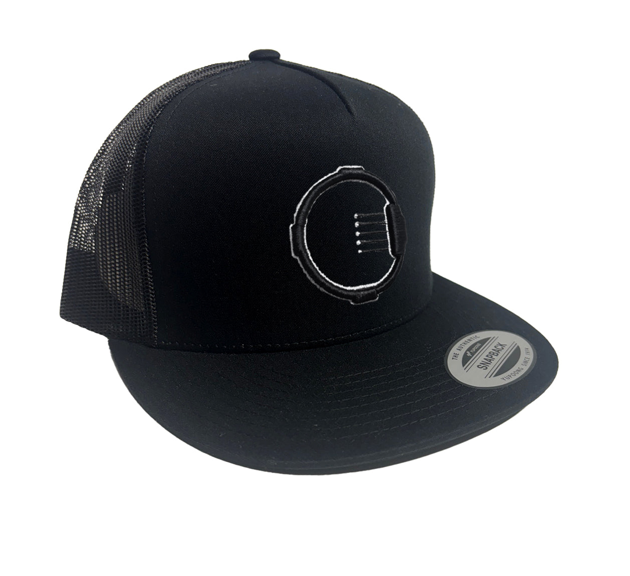 5 Pin Archery Sight Hat 3D Flat Brim Trucker