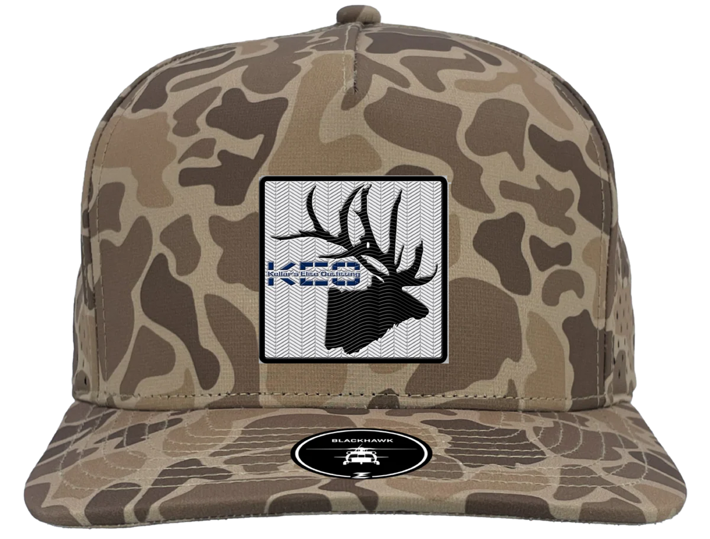 Kellar's Elite Outfitting Patch Hat Zapped Headwear 5 Panel
