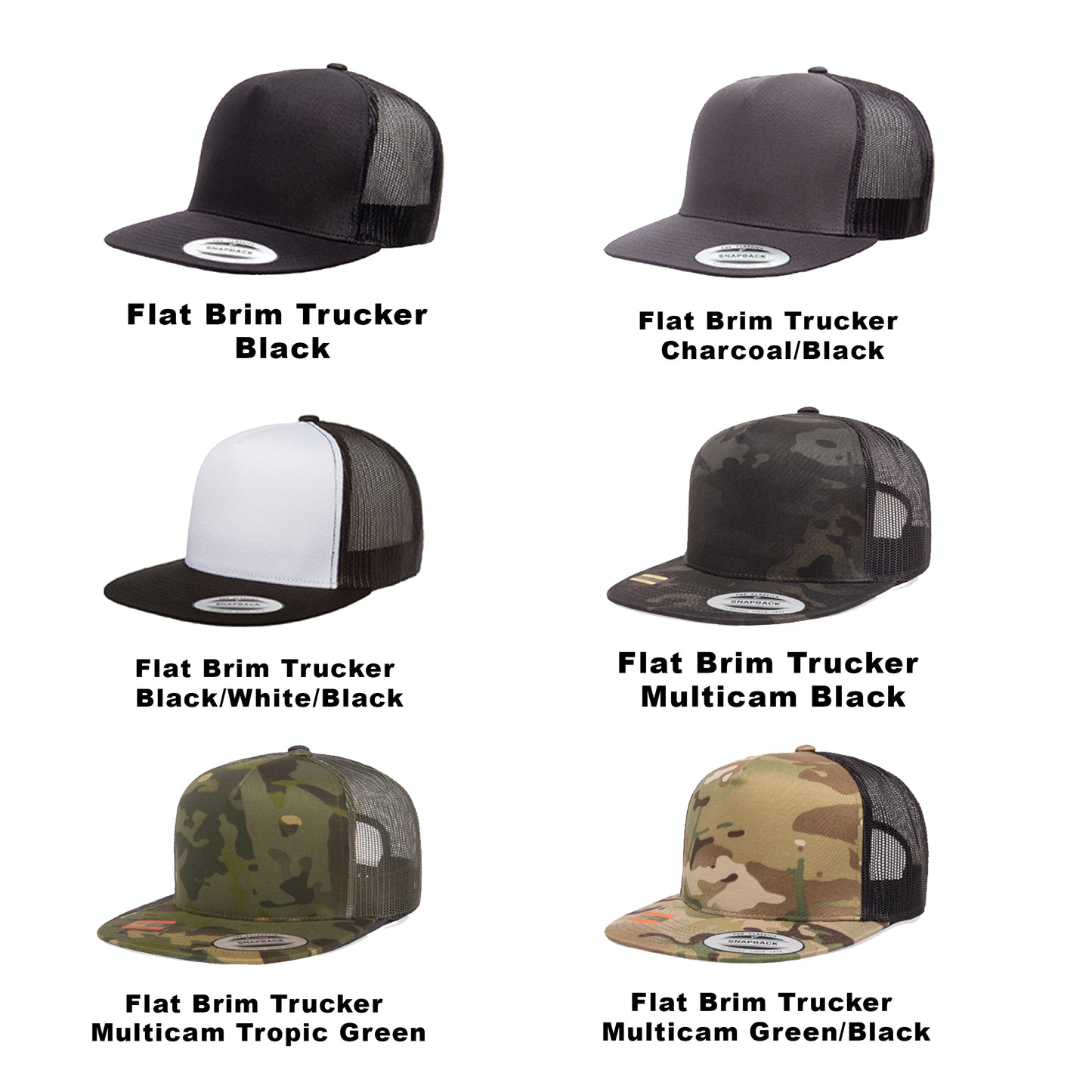 Elk Antler Hat - Flat Brim Trucker