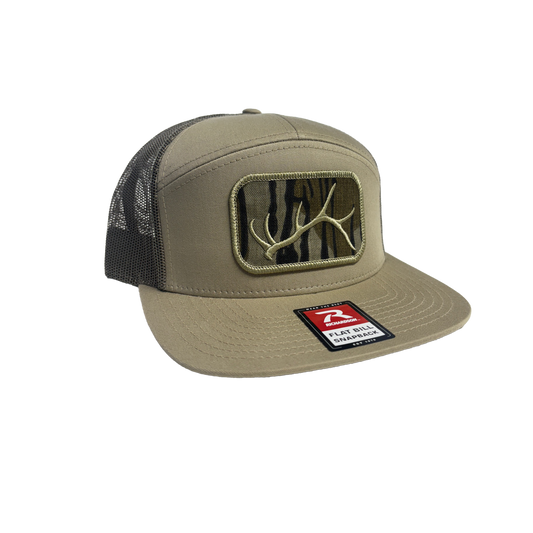Elk Antler Shed Bottomland Patch Hat
