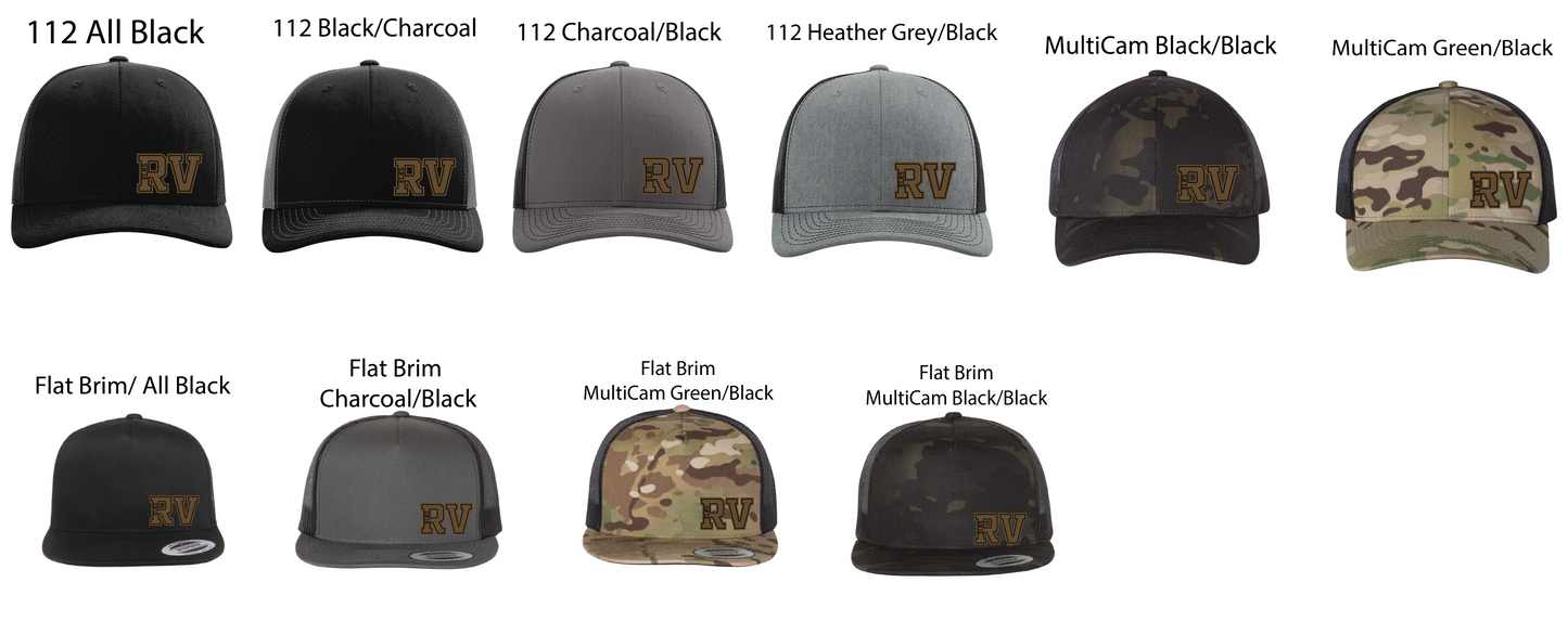RV Fundraiser - Leather Patch Hat