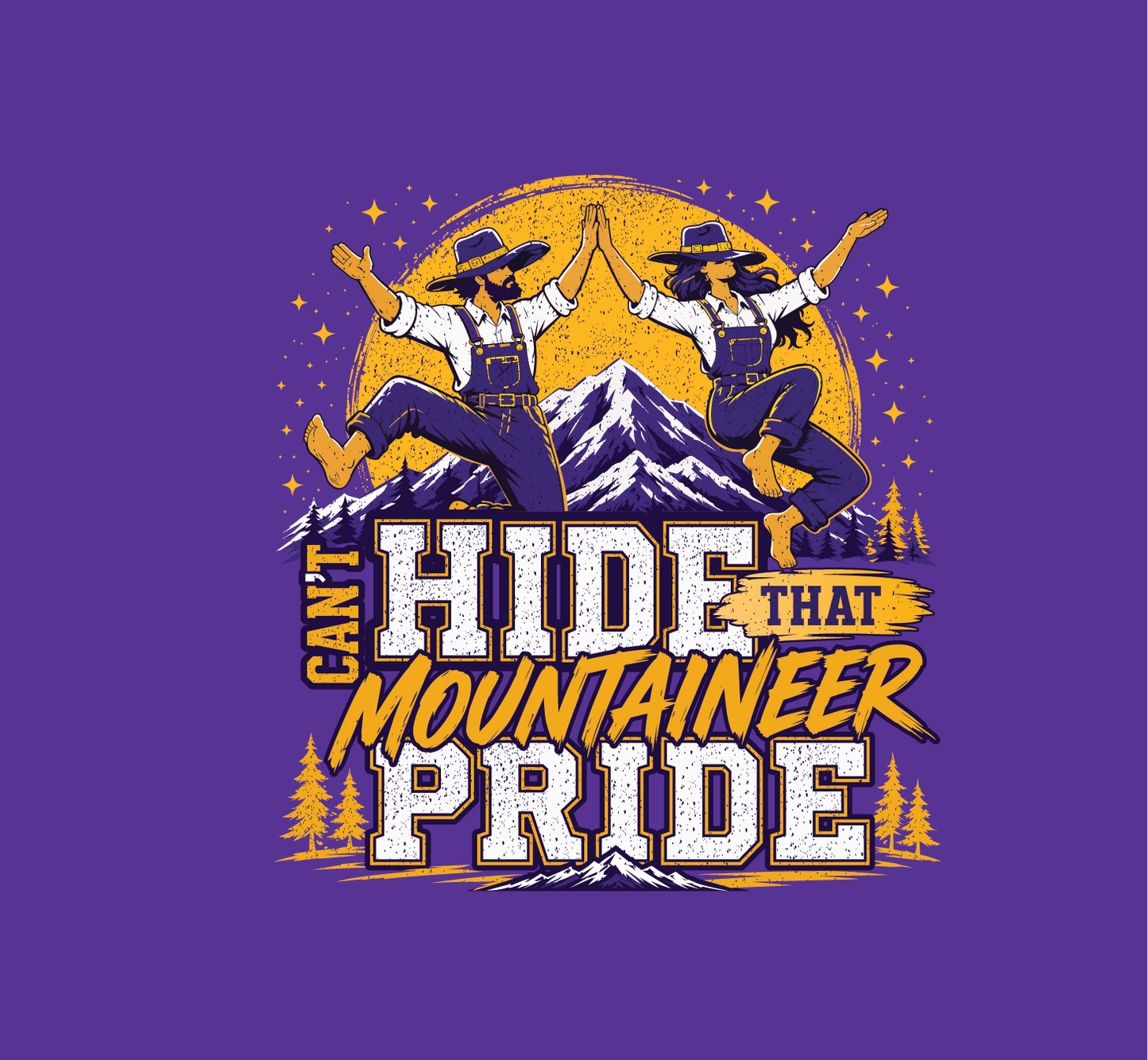 Can't Hide that Mountaineer Pride