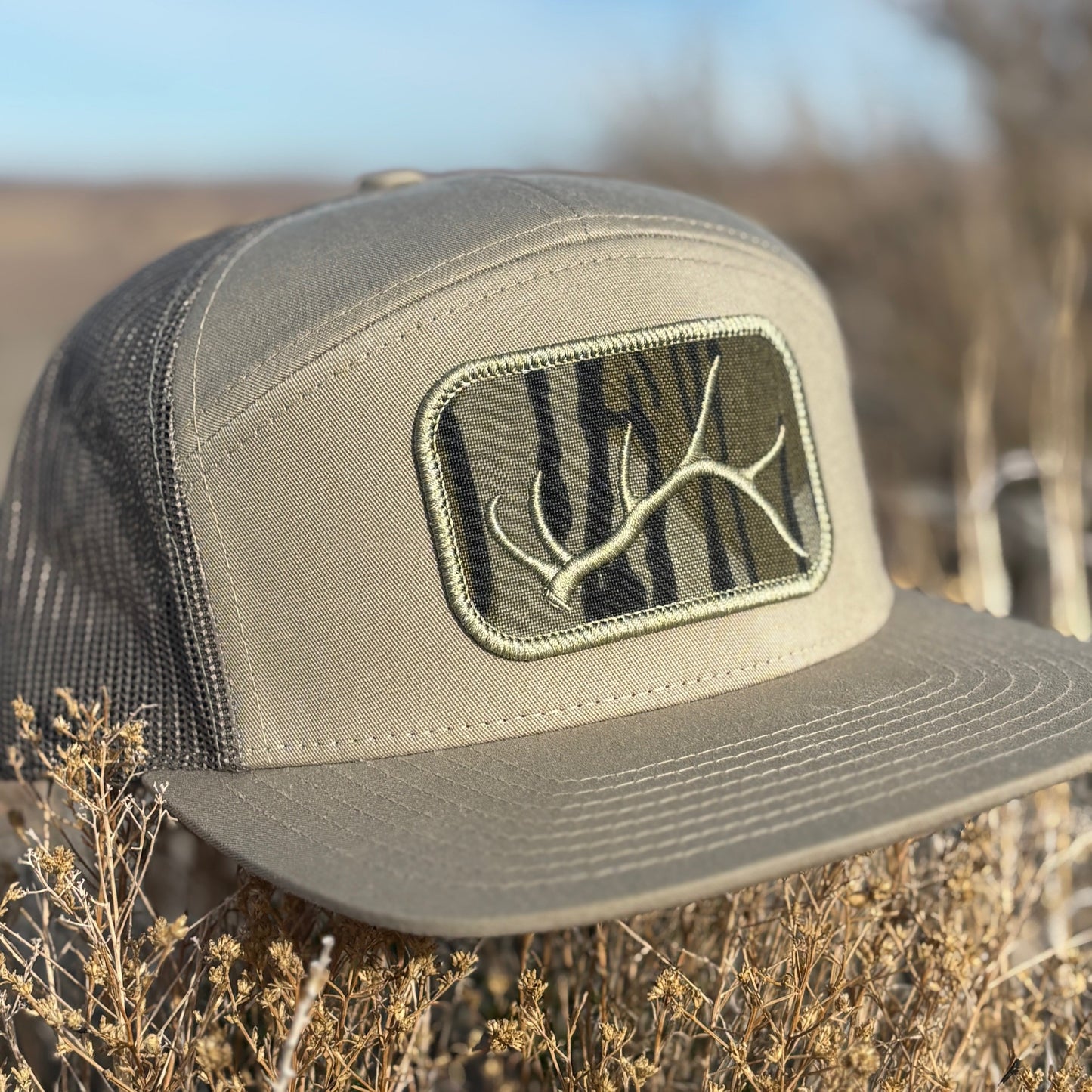 Elk Antler Shed Bottomland Patch Hat
