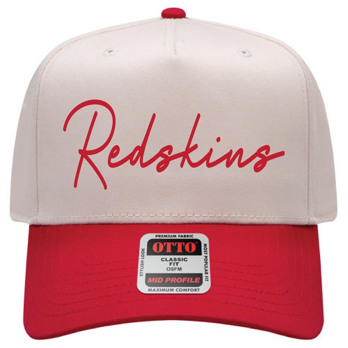 St. Johns Redskins 3D/Raised Embroidered Hat