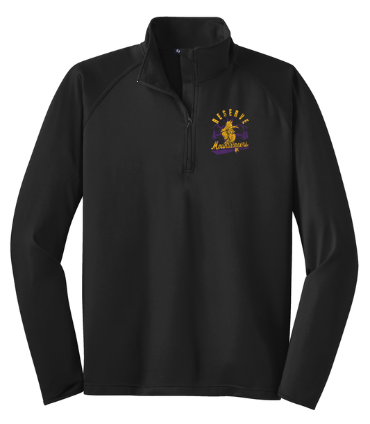 Reserve Mountaineers Long Sleeve 1/4 Zip Polo