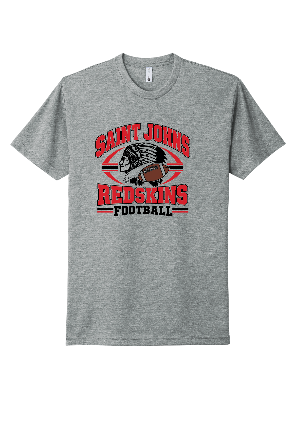St. Johns Redskins Football Throwback