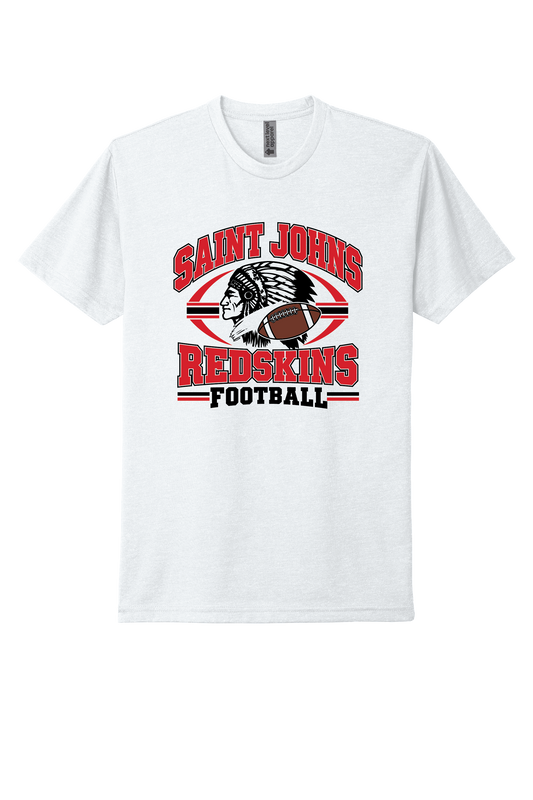 St. Johns Redskins Football Throwback