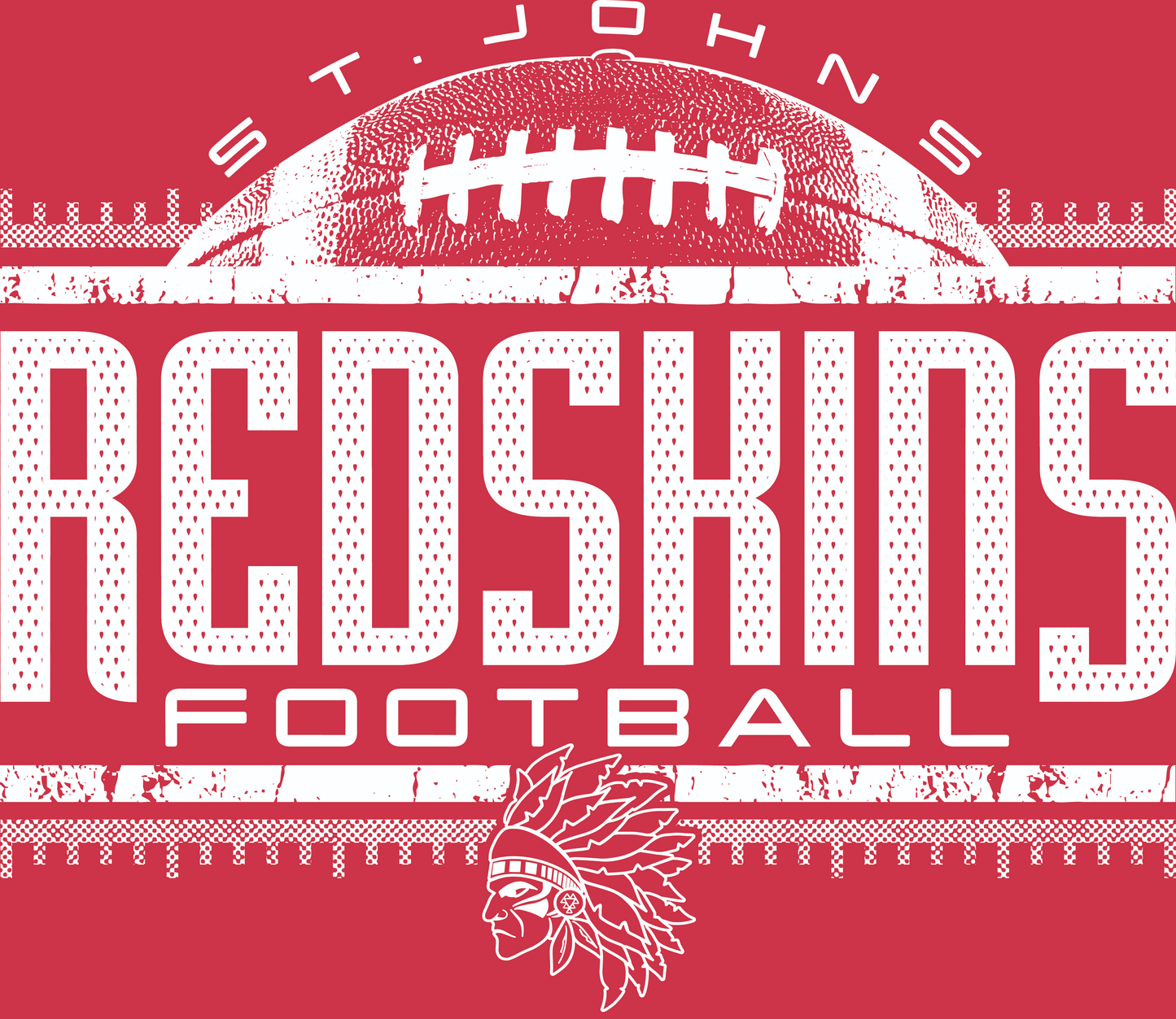 St. Johns Redskins Football Redout