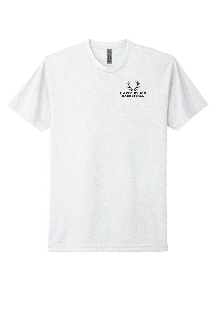 Round Valley Lady Elks Basketball-White Shirt