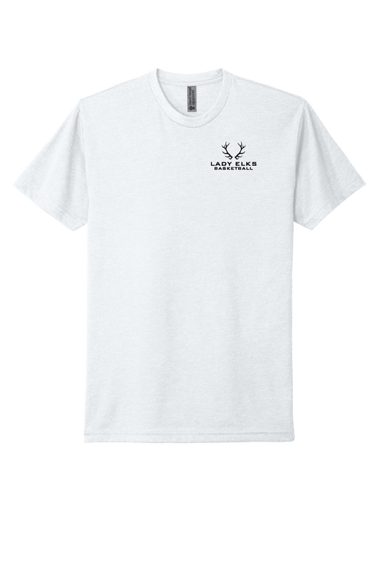 Round Valley Lady Elks Basketball-White Shirt